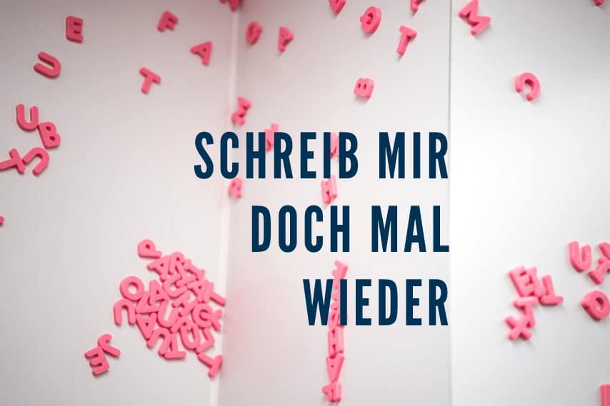 Brieffreundschaften in der Schule - Titelbild