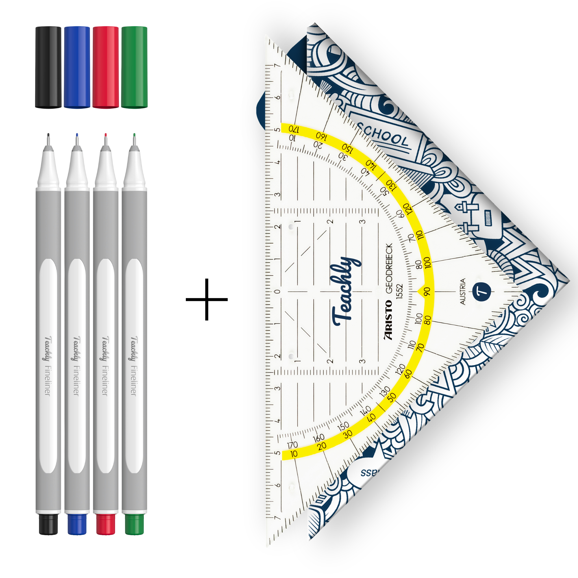 WM-Bundle Ecuador (Geocover inkl. Geodreieck & Fineliner)