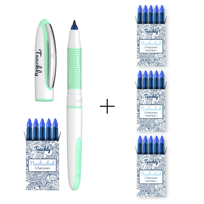 WM-Bundle Weiße Weste (Superstudent & 15 löschbare Patronen)