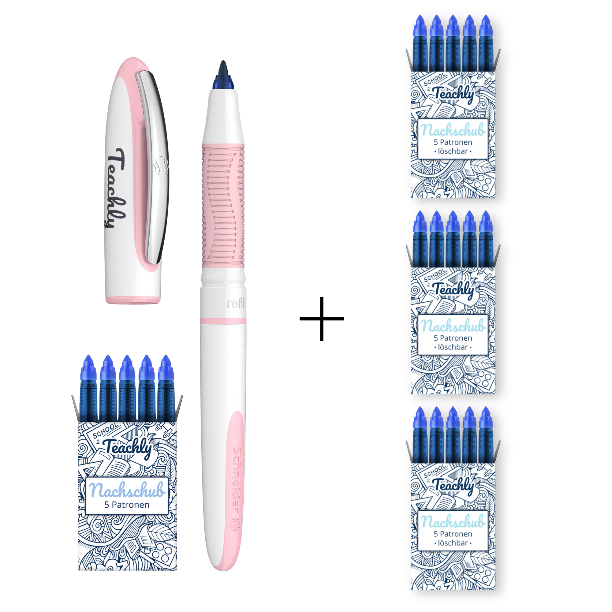 WM-Bundle Weiße Weste (Superstudent & 15 löschbare Patronen)