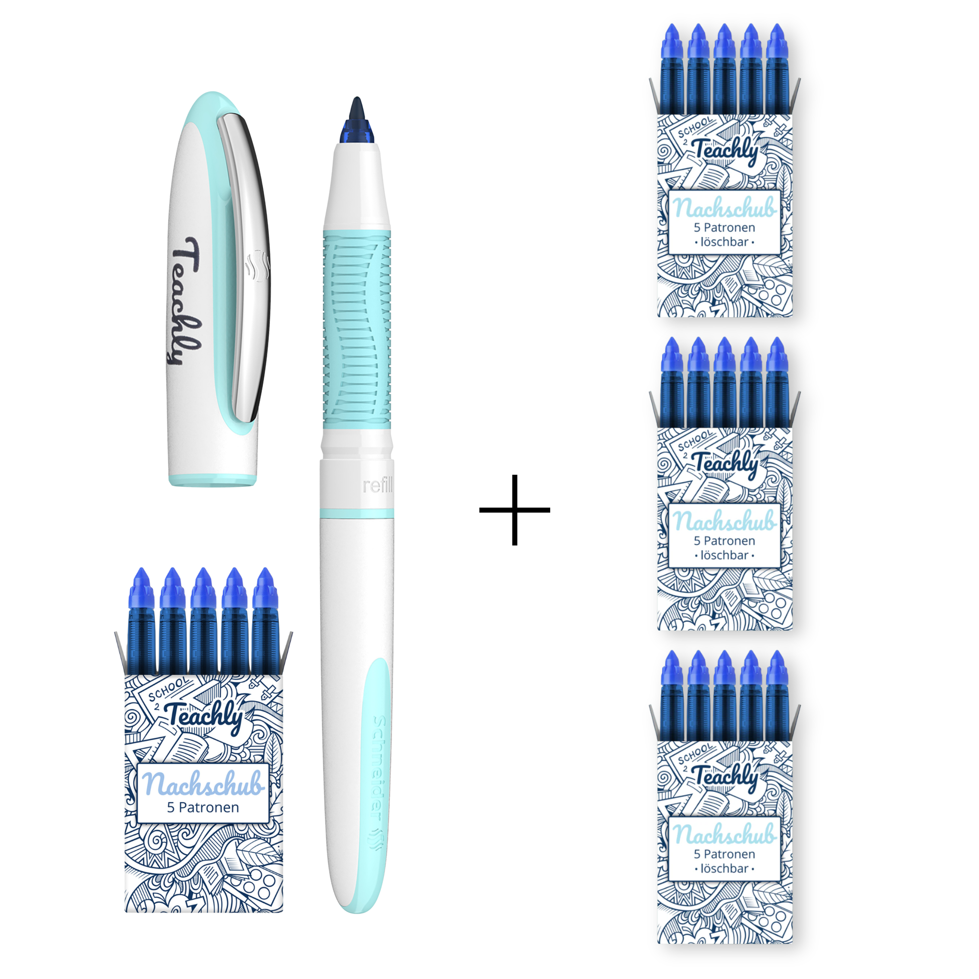 WM-Bundle Weiße Weste (Superstudent & 15 löschbare Patronen)